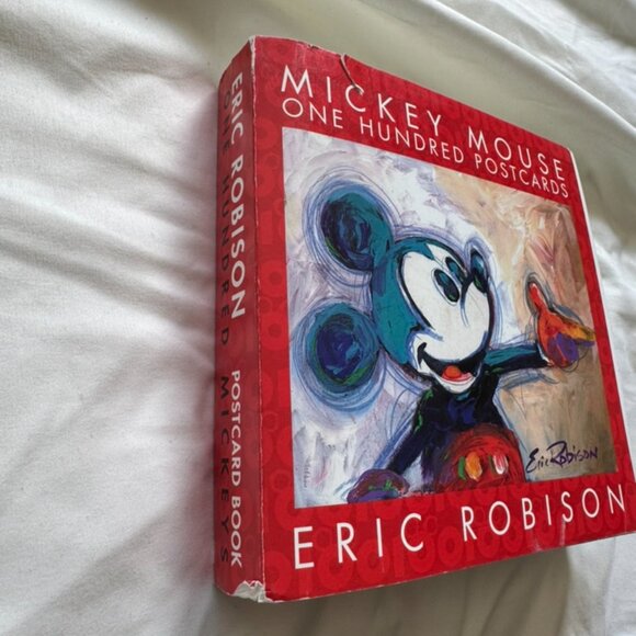 GUC, RARE Eric Robison Disney Mickey Mouse One Hundred 100 Postcards, Vintage - Picture 4 of 16